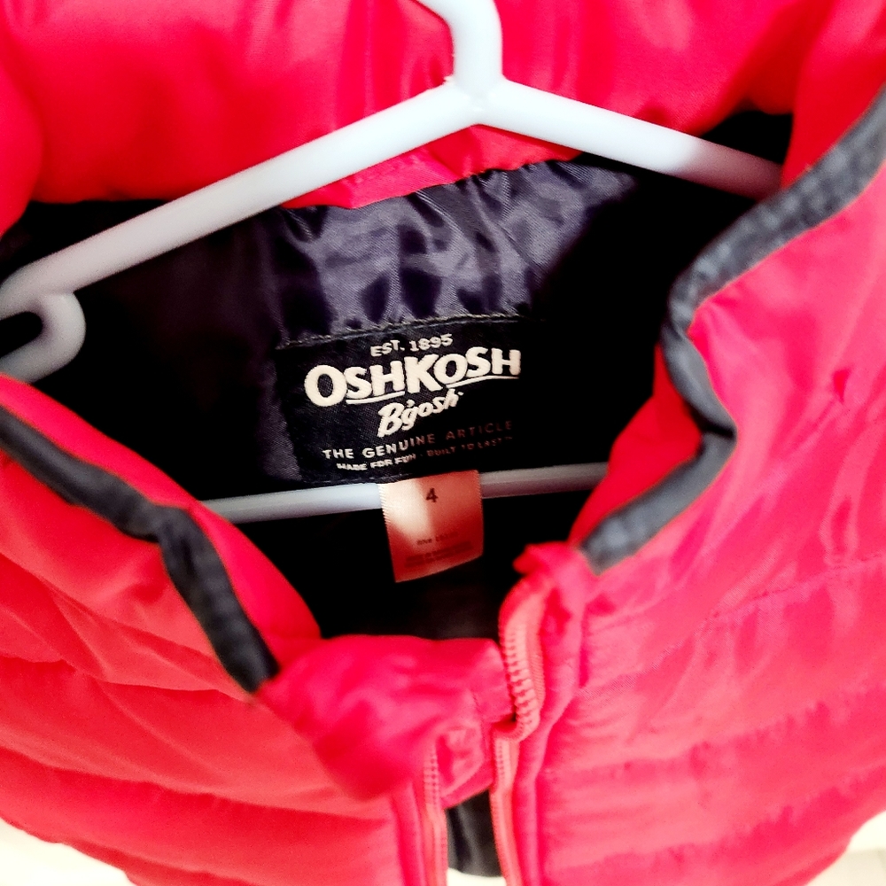 OSHKOSH Boy Puffer Vest Jacket - Picture 3 of 4